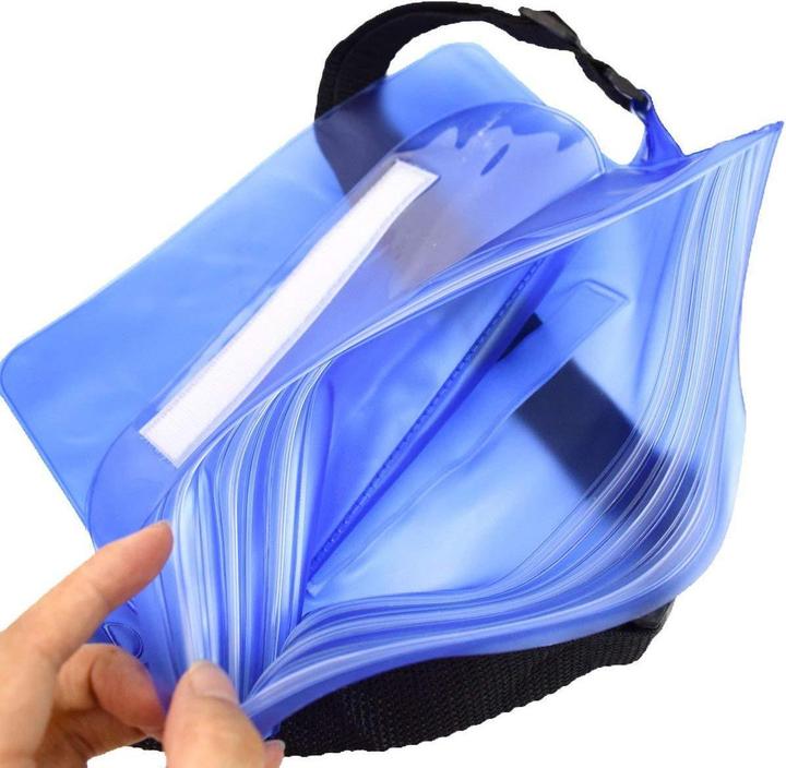 Produktbild Hurtel Wasserdichte PVC-Tasche / Hüfttasche – schwarz