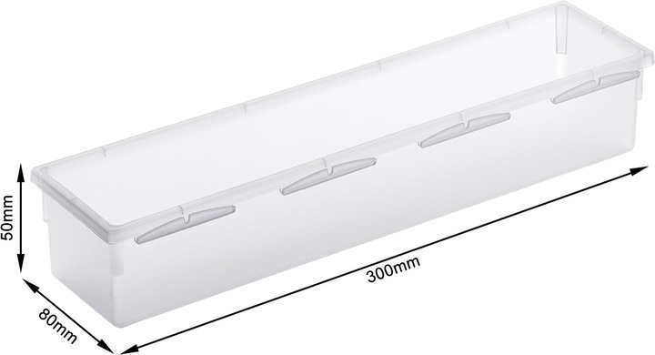Produktbild Rotho Basic (30 x 8 x 5 cm, 1.34 l)