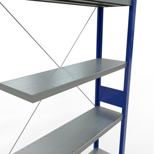 Actual product image Schulte Lagertechnik MULTIplus330 boltless bay system with cross brace