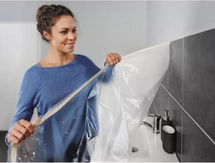 Produktbild tesa EASY COVER Malerfolie ECONOMY inkl. Spender