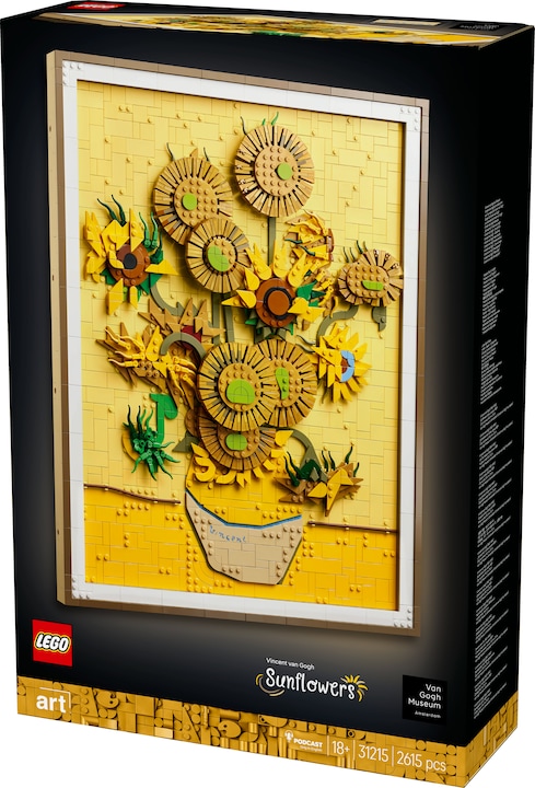 LEGO Vincent van Gogh – Sonnenblumen (31215, LEGO DC, LEGO Seltene Sets)