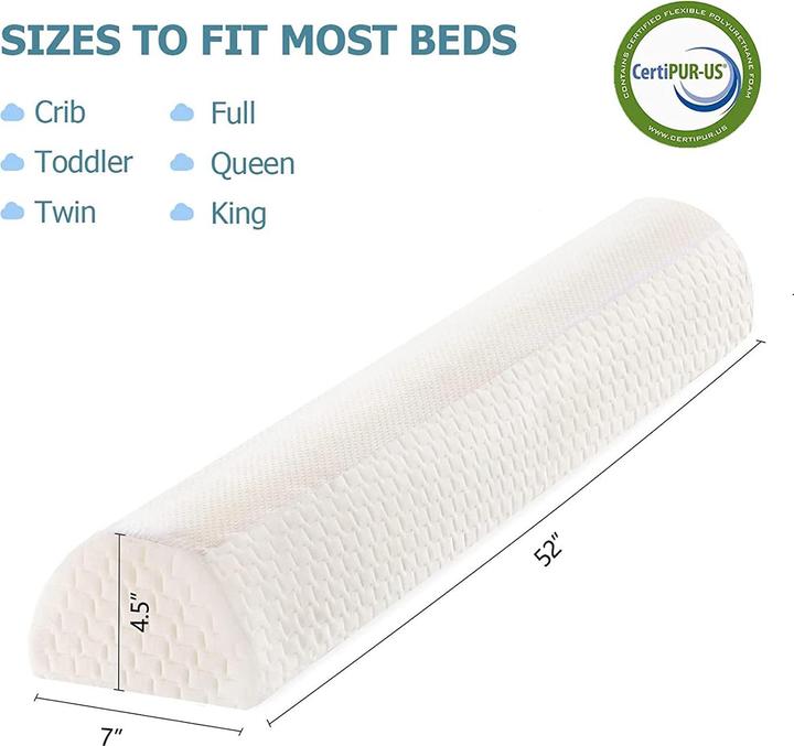 Image du produit Hb Select Bord de lit, protection contre les chutes, 132x18x11,5cm (11.50 cm)