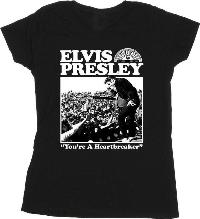 Immagine prodotto Elvis A Heartbreaker Maglietta Donna (L)