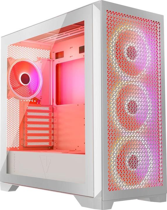 Actual product image Modecom Volcano Expanse T Apex ARGB biała (Mini-ITX, ATX)