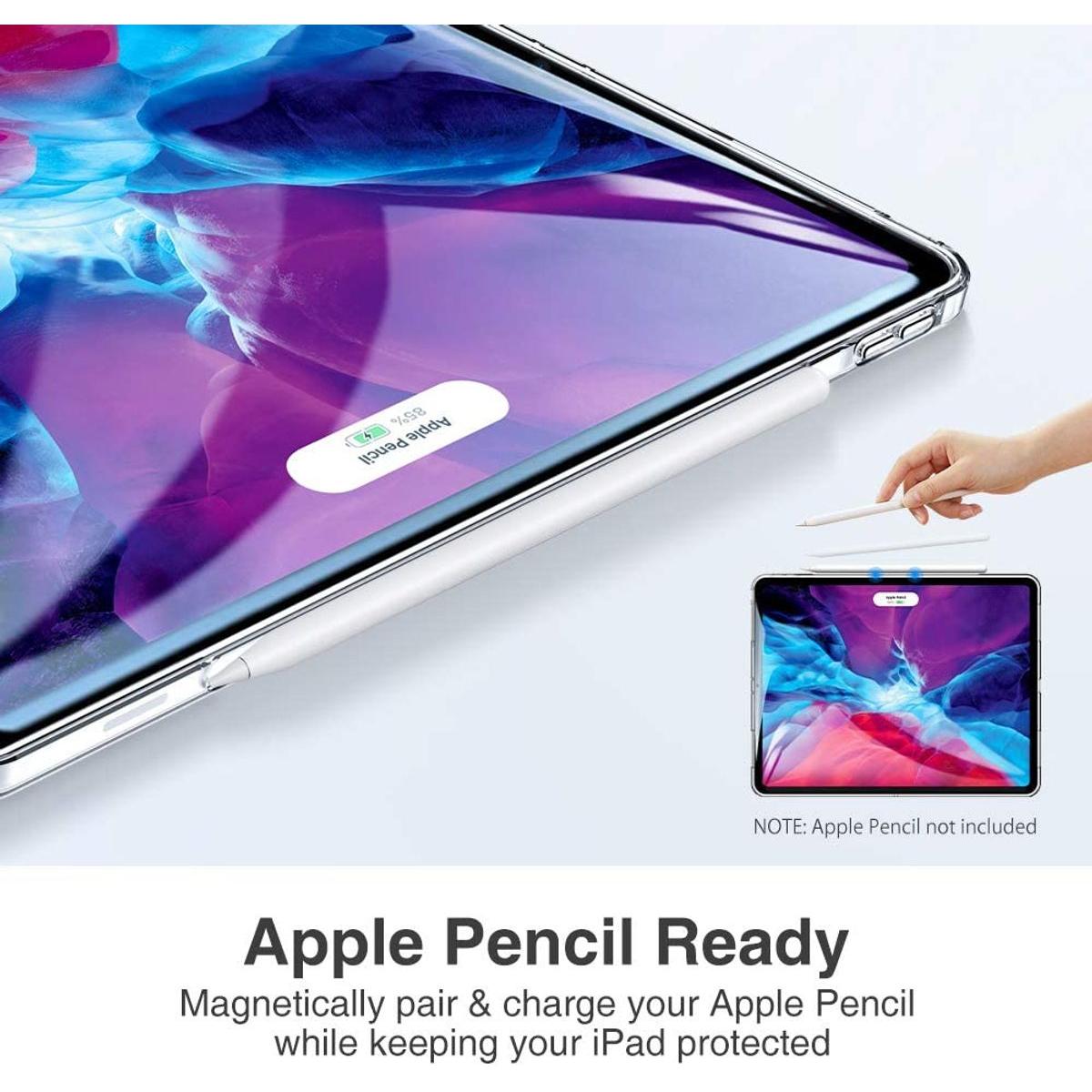 Thumbnail - König Design Apple iPad Pro 12.9 2020 durchsichtige Tablethülle Schutzcase Cover Transparent (iPad Pro 12.9 2020 (4. Gen...