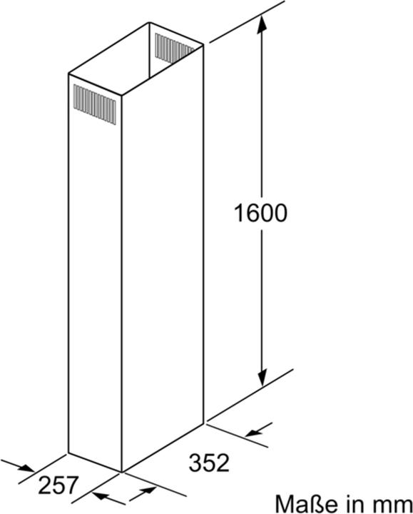 Actual product image Bosch Hausgeräte Dhz1256