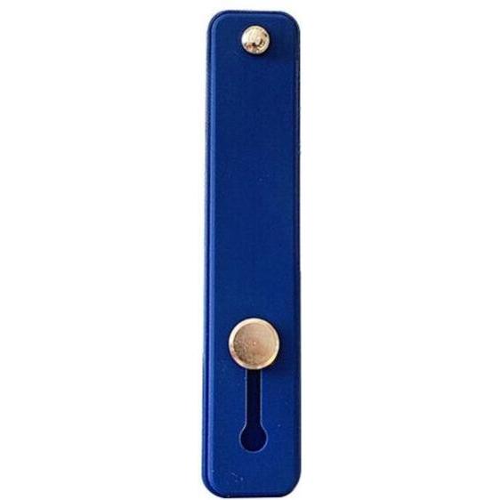 Hurtel Self-adhesive finger holder with zipper - blue, Smartphone Halterung, Blau