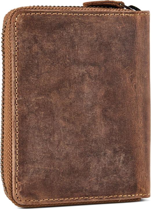 Produktbild Greenburry Hecht Geldbörse Leder 13.5 cm