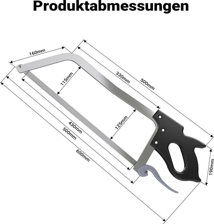 Produktbild Wiltec Knochensäge