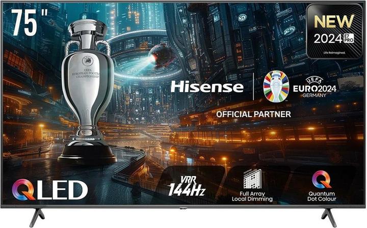 Actual product image Hisense TV 75E7NQ PRO (75", E7NQ, QLED, 4K)