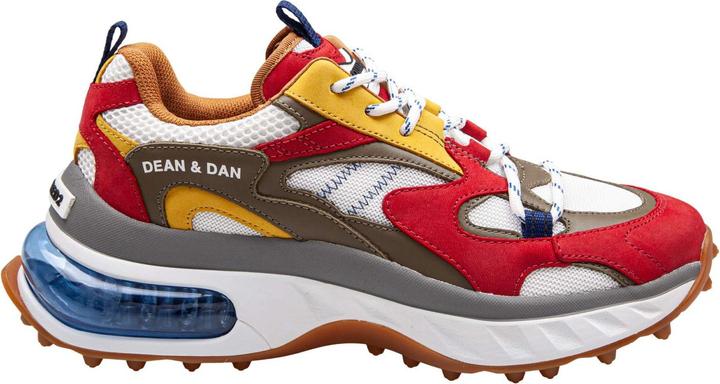 Produktbild Dsquared2 multicolor suede and mesh bubble sneakers (41)