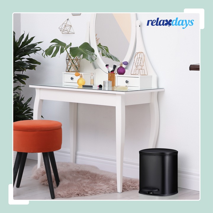 Immagine prodotto Relaxdays Cestino per il bagno (5 l)