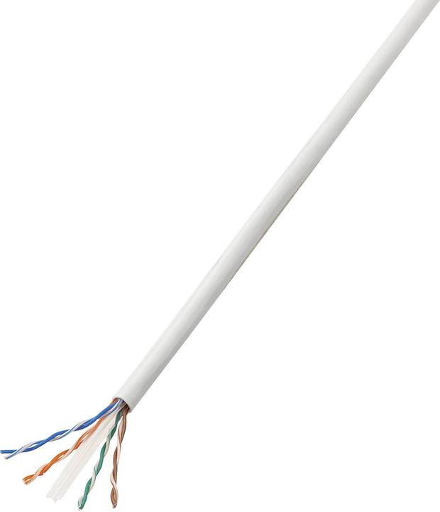 Actual product image Tru Components CCA network cable (U/UTP, CAT6, 25 m)