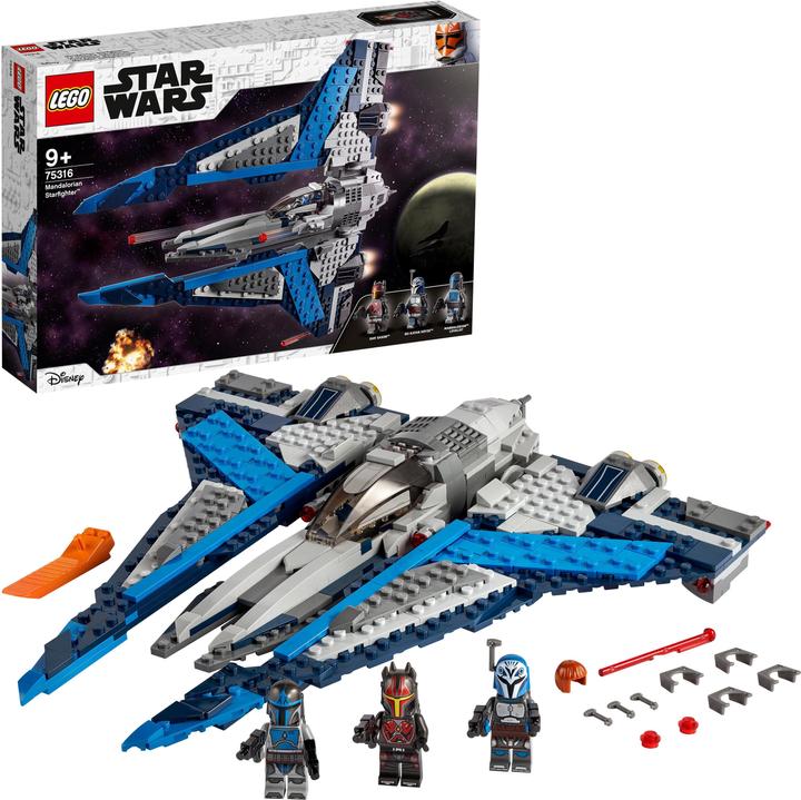 Actual product image LEGO Mandalorian Starfighter (75316, LEGO Star Wars, LEGO Rare Sets)