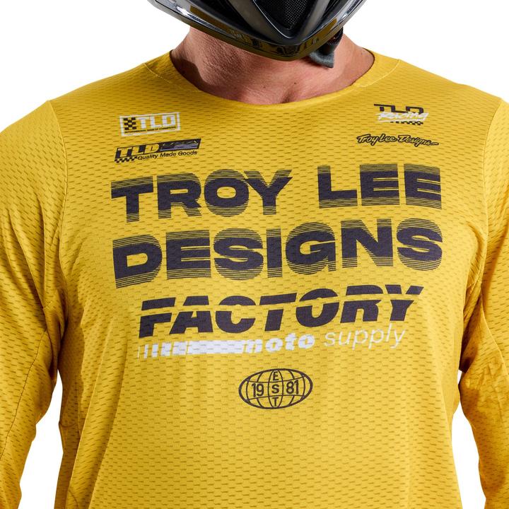 Actual product image Troy Lee Designs GP Pro Air Jersey, Factory, gold, M (M)