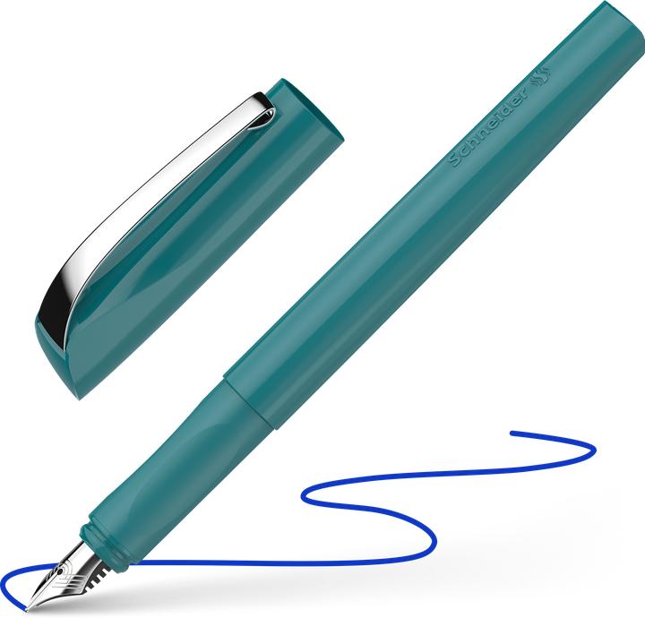 Actual product image Schneider Fountain pen Ceod Colour (Blue, Petrol, 1x)