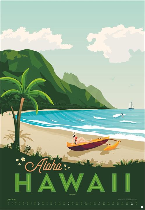 Produktbild Travel the World Posterkalender 2026