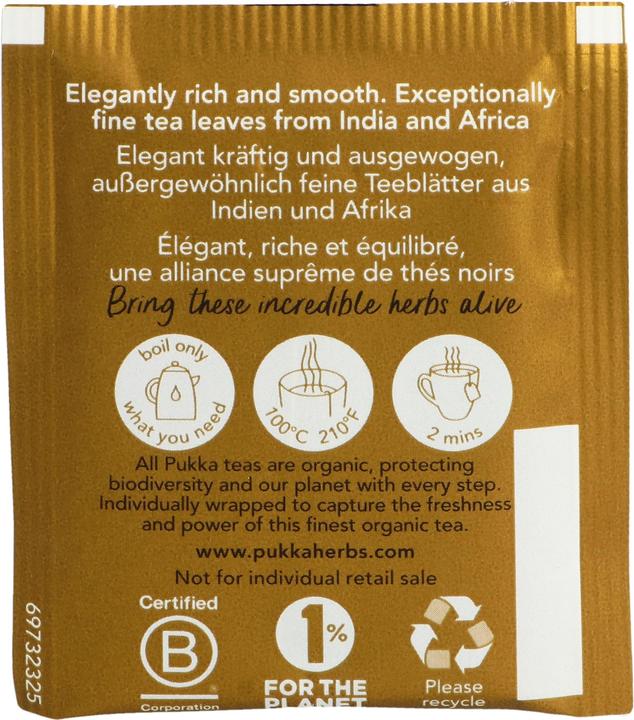 Actual product image Pukka Tea bag (50 g)
