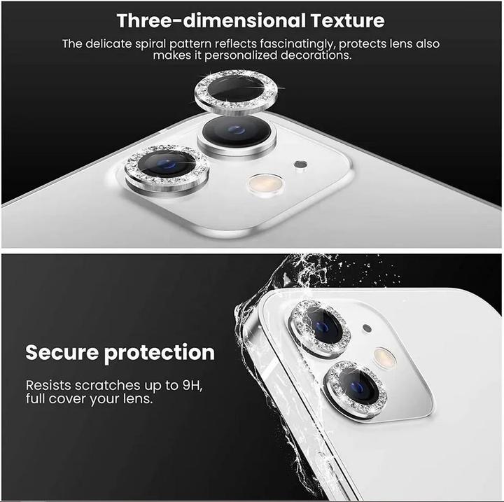 Image du produit PhoneLook /13 Mini Protecteurs lentilles caméra strass/diamants (1 pcs, Apple iPhone 13)