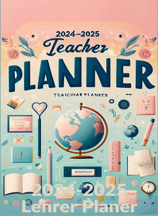 Image du produit 2024-2025 Agenda de l'enseignant : Planificateur scolaire pour la préparation des cours : idéal (Anglais)