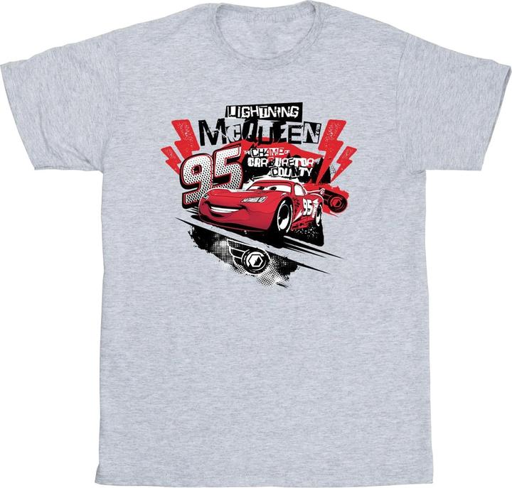 Disney Cars Lightning McQueen Collage TShirt Jungen