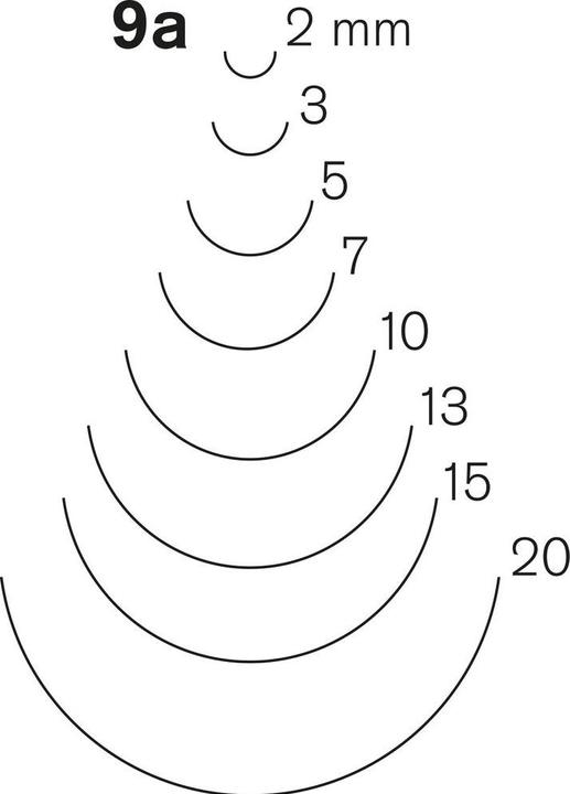 Productafbeelding Beeldhouwersijzer Offset Vorm (10 mm)