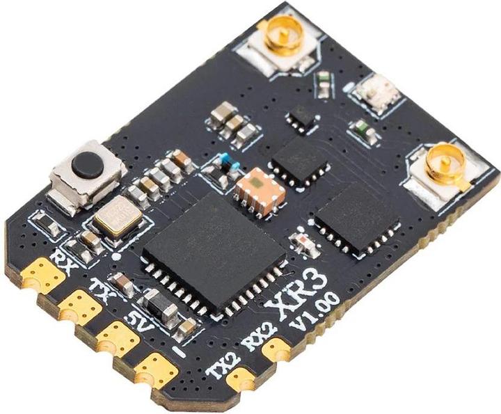 Actual product image RadioMaster XR3 Nano Multi-Frequency Antenna Diversity ExpressLRS Receiver (Drone antenna)