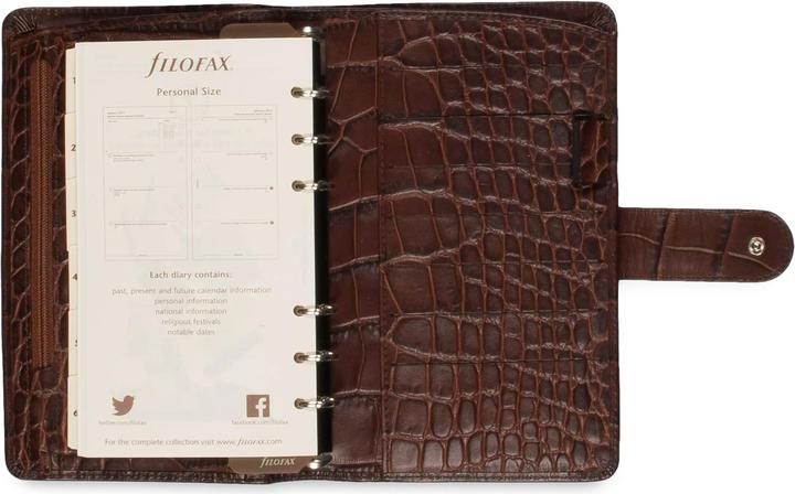 Produktbild Filofax Leder-Agenda im Reptil-Look