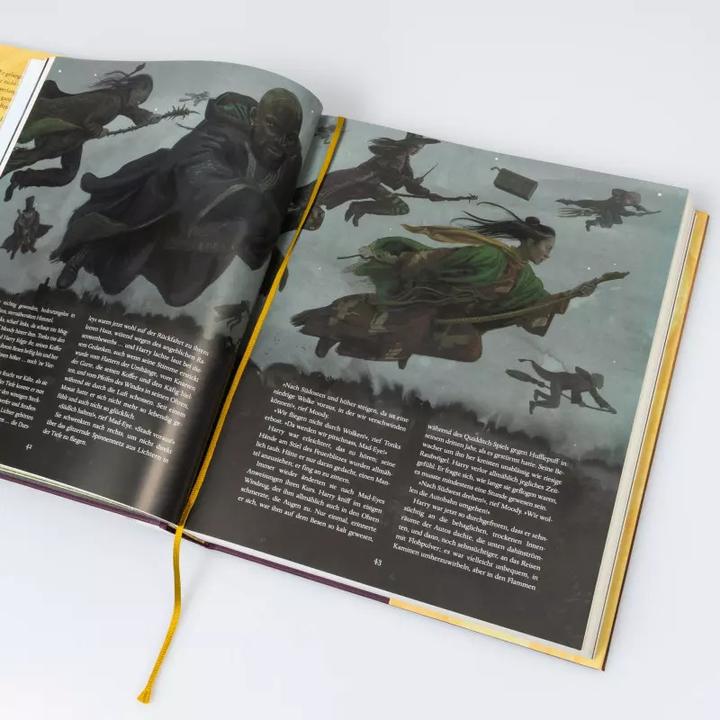 Produktbild Harry Potter und der Orden des Phönix (farbig illustrierte Schmuckausgabe) (Harry Potter 5) (Deutsch, J.K. Rowling, Neil Packer, Klaus Fritz, 2022)