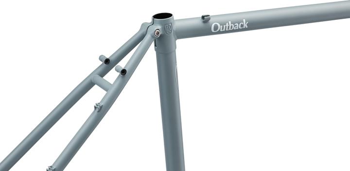 Immagine prodotto Ritchey Kit telaio Outback V3 Disc Gravel, 650B/700C, Di2, L, grigio granito/bianco neve