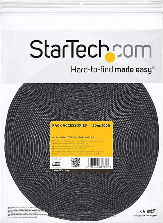 Produktbild StarTech HOOK-AND-LOOP FASTENER 30M (Klettkabelbinder, 30500 mm, 1 Stk.)