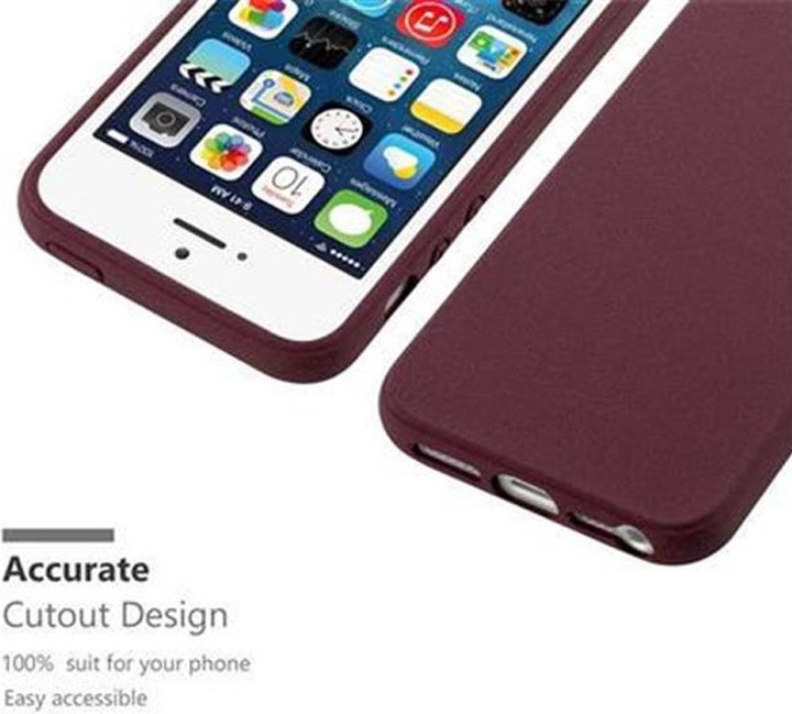 Produktbild Cadorabo TPU Frosted Cover (Apple iPhone 5)