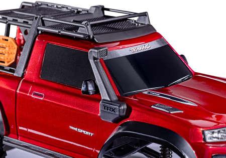 Image du produit Traxxas Trx-4 Sport High Trail M-Rot 1/10 4wd Scale-Crawler Rtr Brushed, Sans Batterie Ni Chargeur (RTR Prêt à fonctionner)