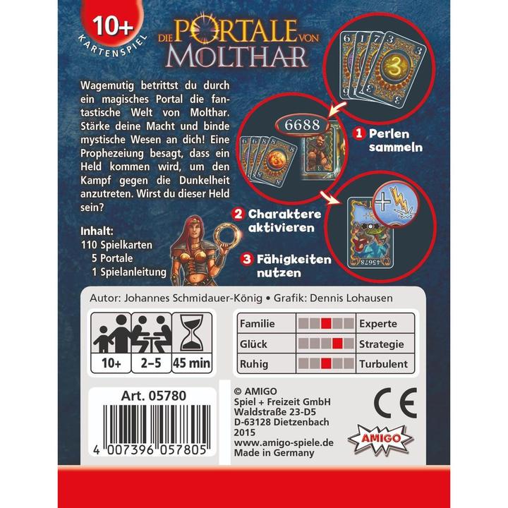 Image du produit Amigo Les portails de Molthar (Allemand)