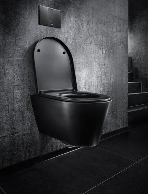 Produktbild Laufen Kartell Wand-WC, Tiefspüler, mit Silent Flush spülrandlos, 545x370x355mm