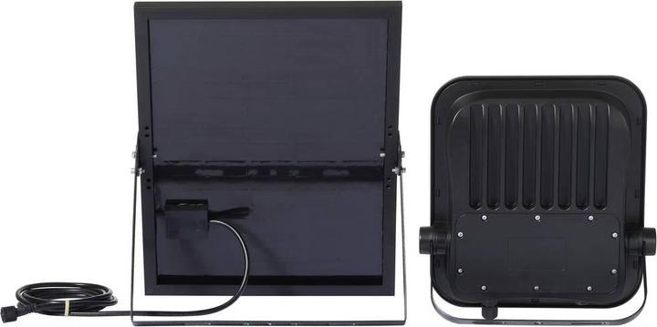 Produktbild Sygonix SY-6313014 Solar-Wandstrahler 20 W Warmweiss Schwarz (2000 lm, IP44)