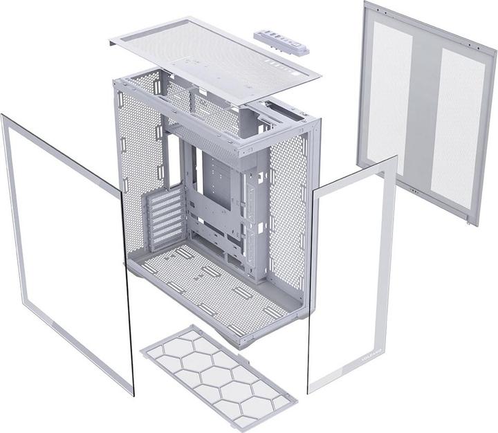 Actual product image Modecom Obudowa Space XL Full Tower Nf Biała (ATX, E-ATX, mATX, Mini-ITX)