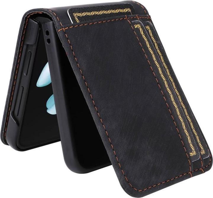 Produktbild Cover-Discount Galaxy Z Flip6 - Pratkische Hülle mit Kartenfächern (Samsung Galaxy Z Flip6)