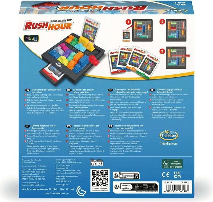 Image du produit Ravensburger Rush Hour (Anglais, Allemand, Français, Italien)