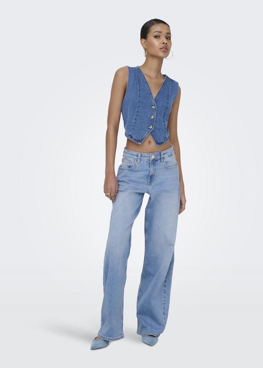 Image du produit Only ONLHOPE Hohe Taille Weiter Beinschnitt Jeans Jeans mit weitem Bein (W32/L32)
