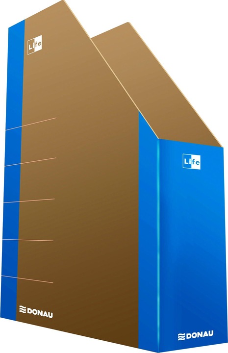 Produktbild Donau Stehsammler LIFE 330289101 blau Karton, DIN A4 (A4)