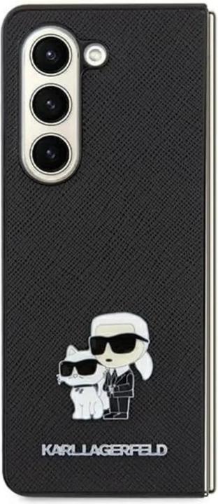 Produktbild Karl Lagerfeld KLHCSA55SAKCNPK A55 A556 hardcase czarny/black Saffiano Karl&Choupette Pin (Samsung Galaxy A55)