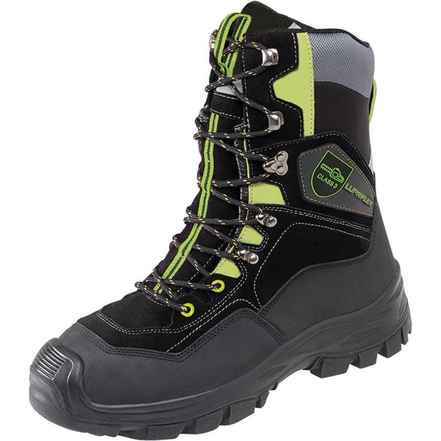 Lupriflex, Sicherheitsschuhe, Schnittschutzstiefel Class 3 Sportive Hunter Gr. 40 WD (S3, 40)