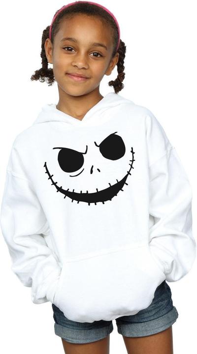 Produktbild Disney Nightmare Before Christmas Jack's Face Bold Kapuzenpullover Mädchen (116)