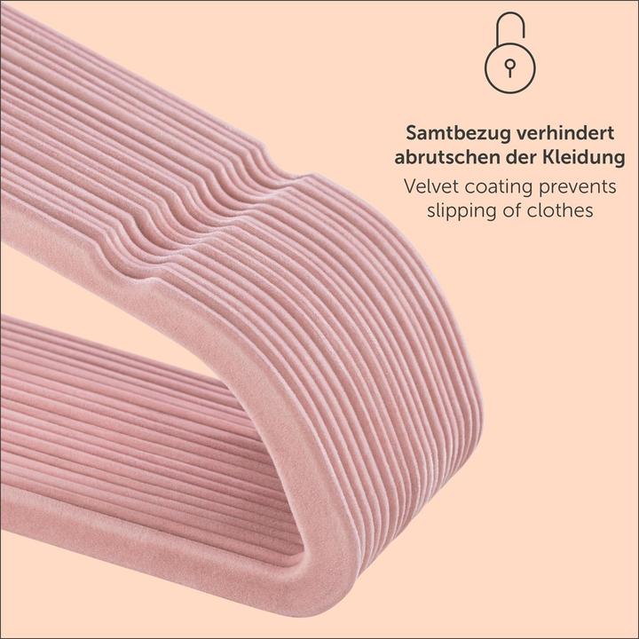 Produktbild Blumtal 50-teiliges Kleiderbügel Set (50 x)