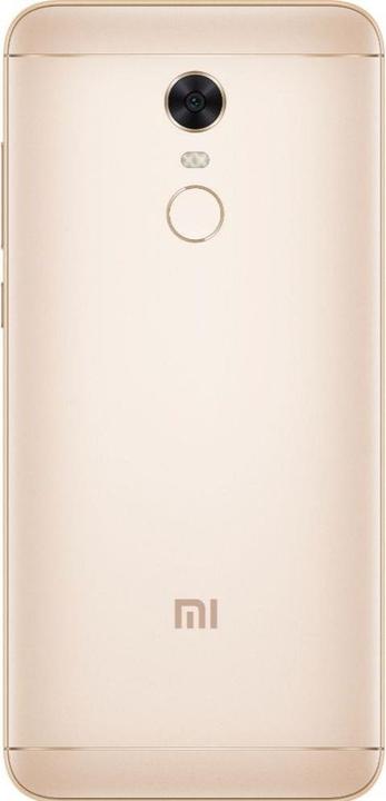Actual product image Xiaomi Redmi 5 Plus (64 GB, Gold, 5.99", Hybrid Dual SIM, 4G)