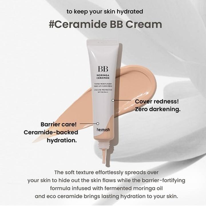 Produktbild Heimish Moringa Ceramide BB Cream SPF 30 PA++ 19 Fair Beige 1.87 Fl Oz 53g (Fair Beige)