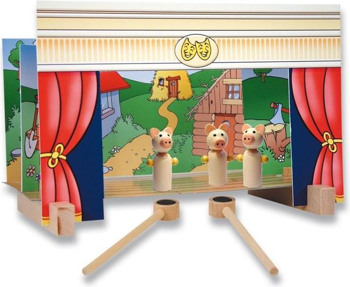 Actual product image Topbright Toys Magnetic Theater kids theater, kids, theater, kids show (English, French)