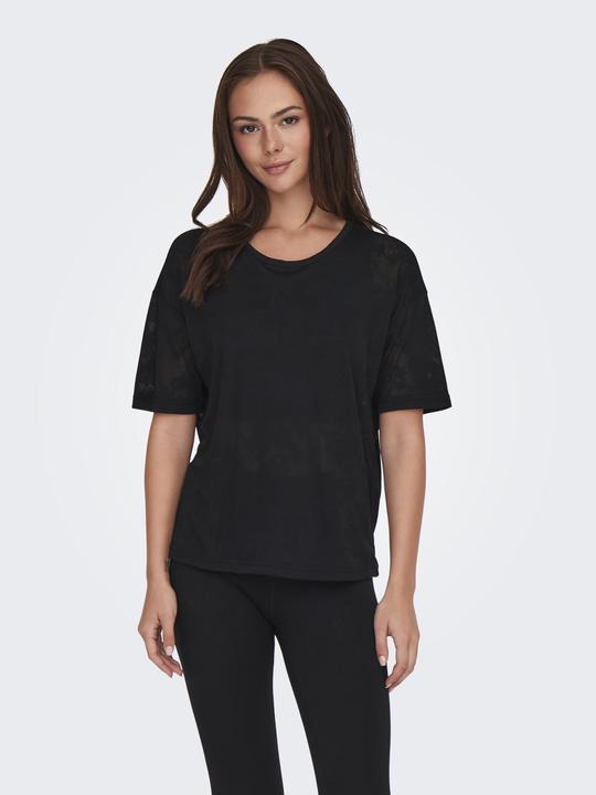 Produktbild Only Play Locker geschnitten Rundhals Tief angesetzte Schulter T-Shirt T-shirt (M)