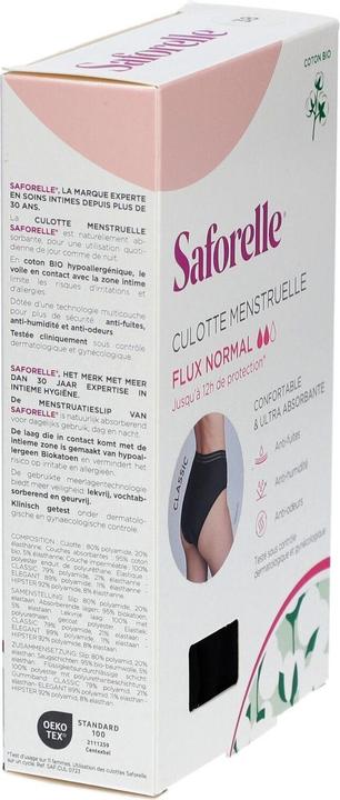 Actual product image Saforelle Menstrual Panties Normal Flow (Regular)